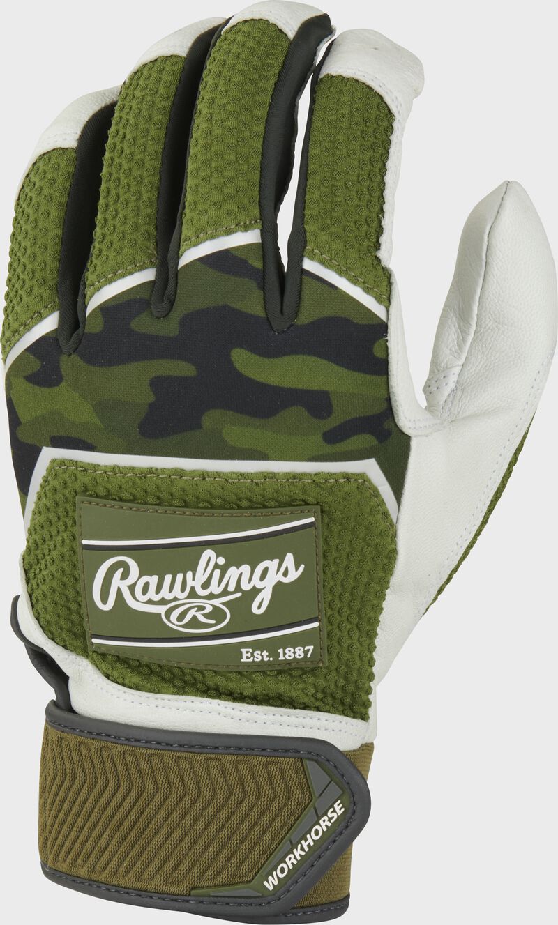 2022 Rawlings Workhorse Batting Gloves Dynamic Fit Rawlings
