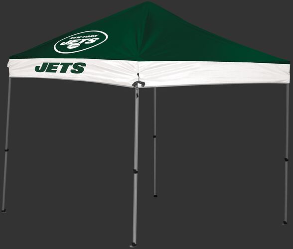 Rawlings Green and White NFL New York Jets 9x9 Canopy Shelter With Team Logo and Name SKU #03231079112