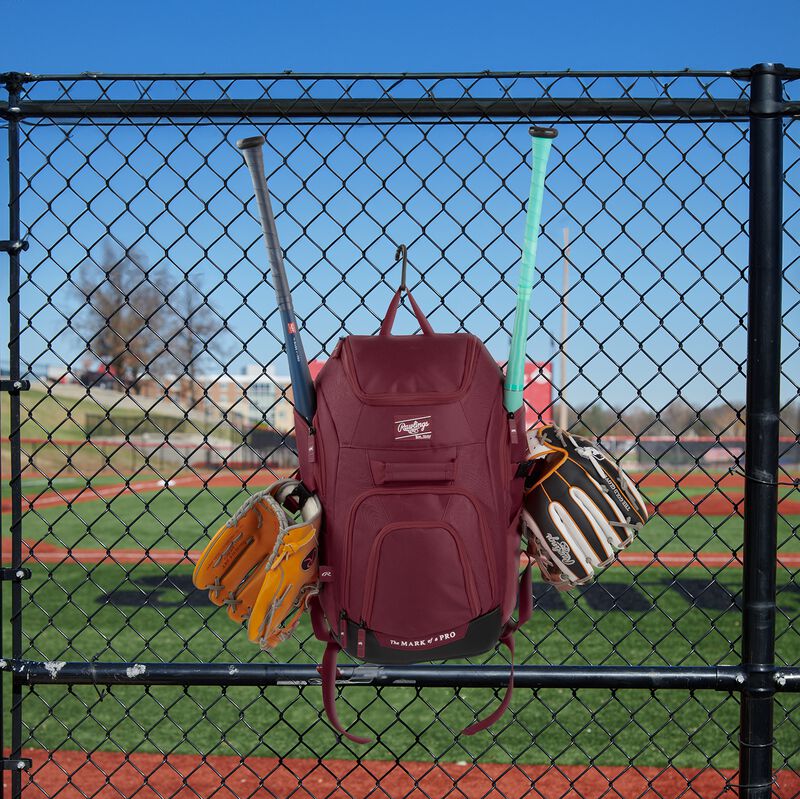 Franchise 2 Players Backpack, Maroon