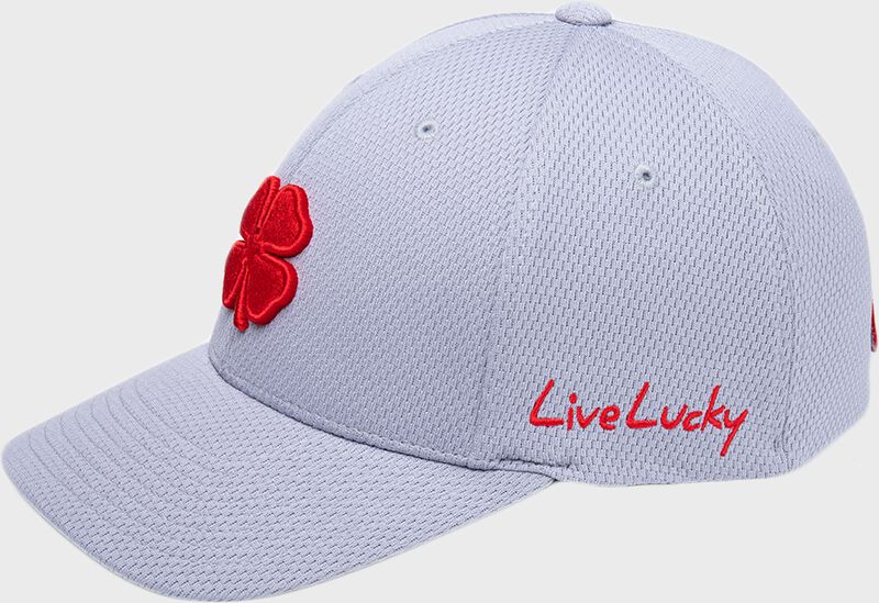 Left-side view of Rawlings Black Clover 'The Shift' Fitted Hat - SKU: BCR1TS0071