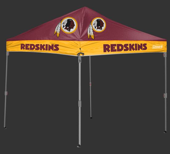 Rawlings Burgundy and Gold NFL Washington Redskins 10x10 Canopy Shelter With Team Logo and Name SKU #03221087111
