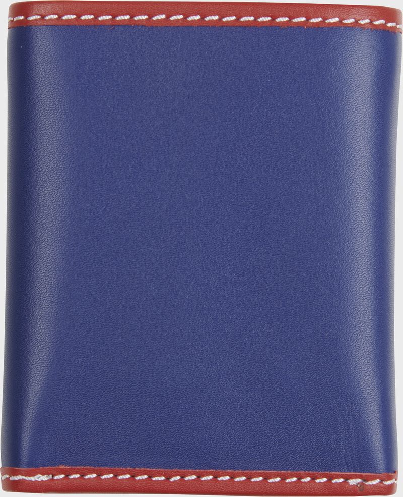 Rawlings "Pop" Baseball Stitch Tri-Fold Leather Wallet