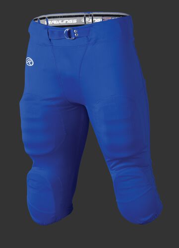 Front of Rawlings Royal Adult Slotted Football Pant - SKU #FP147