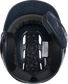 Inside view of Navy R16 Reverse Clear Coat Batting Helmet | Junior & Senior - SKU: RSGR6R00 image number null