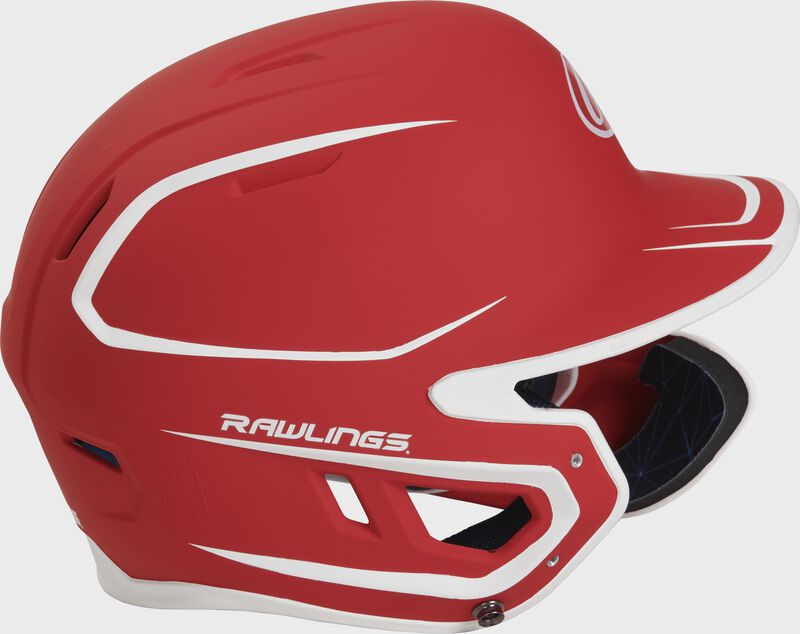 Mach Right Handed Batting Helmet with EXT Flap, 1-Tone & 2-Tone