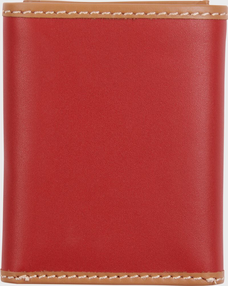Rawlings "Pop" Baseball Stitch Tri-Fold Leather Wallet