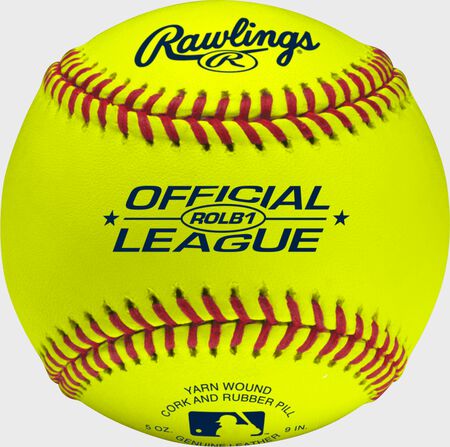 Official League Yellow Baseballs - Competition Grade Official League Yellow Baseballs - Competition Grade