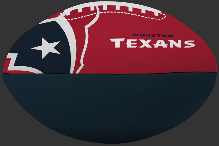 NFL Houston Texans Big Boy softee football in team colors and featuring team logos and team name SKU #03211093111
