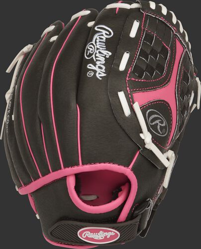 ST1050FPP 10.5-inch Storm softball infield glove with a black back and adjustable Micro-Injection Velcro wrist strap