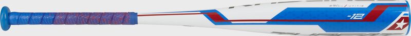 A red/white/blue Rawlings Threat USSSA youth bat - SKU: UT1T12