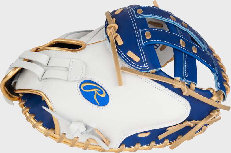 Liberty Advanced Color Series 34 in Catcher's Mitt, White/Royal, Right