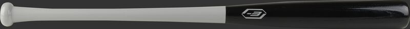 A black/grey Player Preferred Ash bat with a -3 drop stamp above the handle - SKU: 318RAW