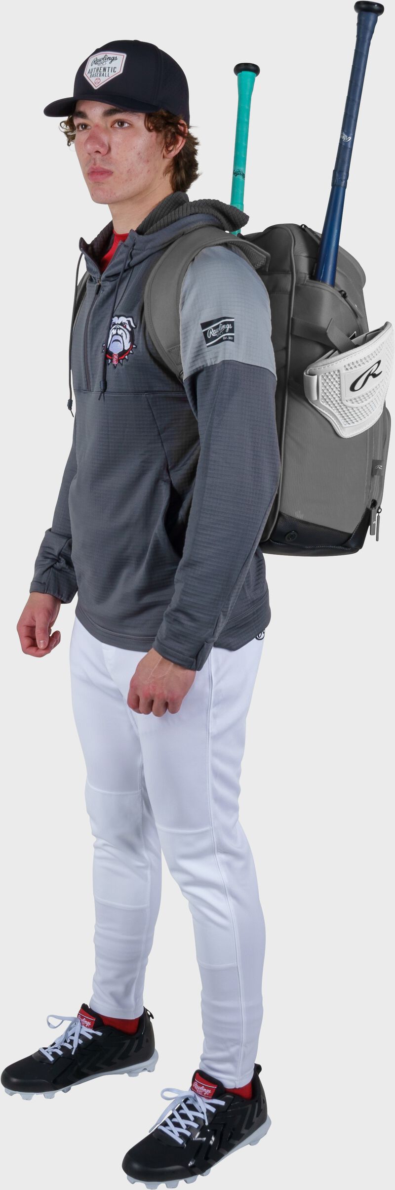 Franchise 2 Players Backpack, Graphite