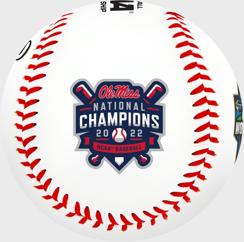 2022 Ole Miss Rebels NCAA College World Series Champions Replica Baseball