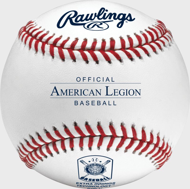 R100-AL Official American Legion baseball with the American Legion logo