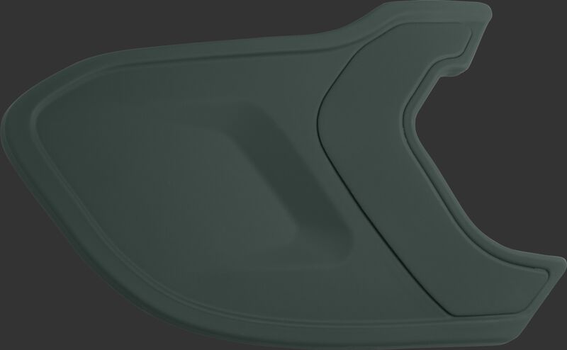 A matte dark green MEXT Mach EXT batting helmet extension