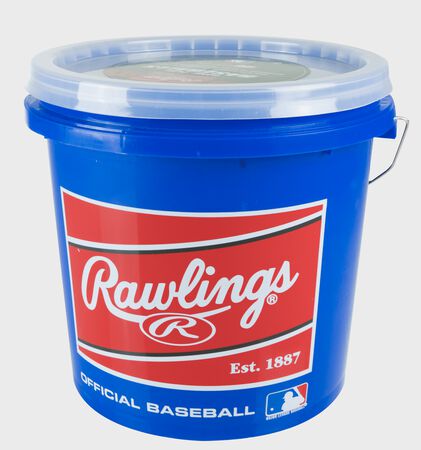 Bucket of 24 R12U Game Baseballs