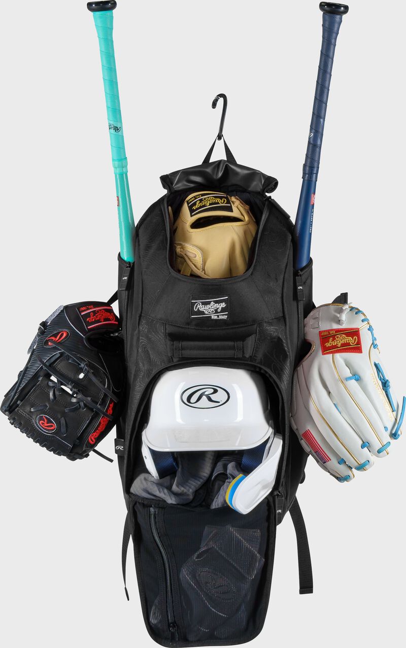 Franchise 2 Players Backpack, Black