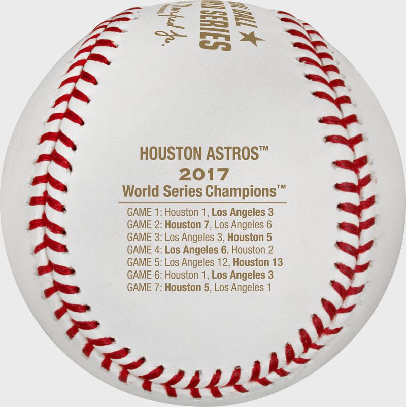 MLB 2017 World Series Champions Houston Astros Baseball