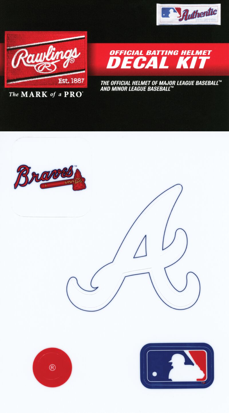 atlanta braves a decal