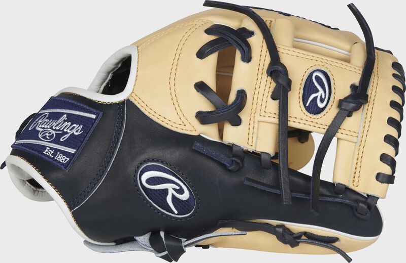 Web back view of 11.5-inch Rawlings Pro Preferred I-Web glove