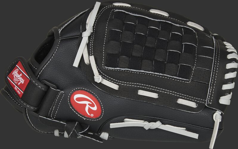 RSB130GB RSB 13-Inch outfield glove with a black thumb and black Basket web