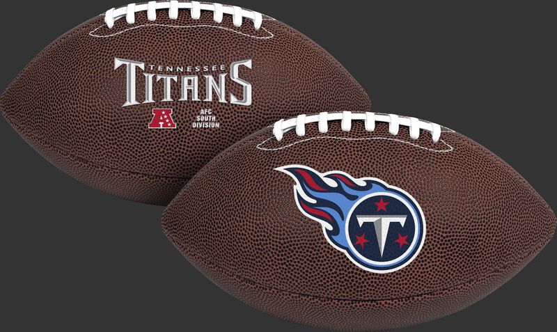 NFL Tennessee Titans Air-It-Out youth football with team name and logo SKU #08041069121