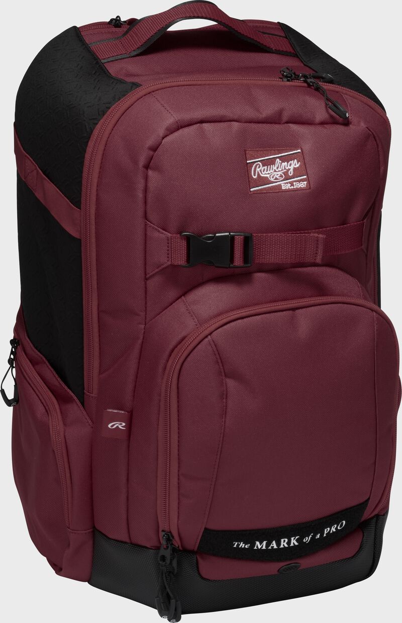 Rawlings Journey Players Backpack, Maroon