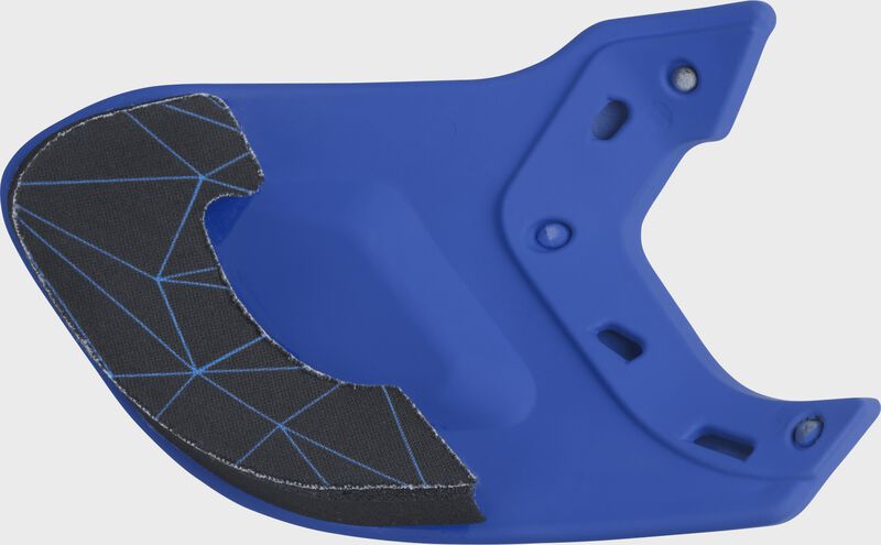 Inside view of Mach EXT Batting Helmet Extension For Right-Handed Batter - SKU: MEXTR