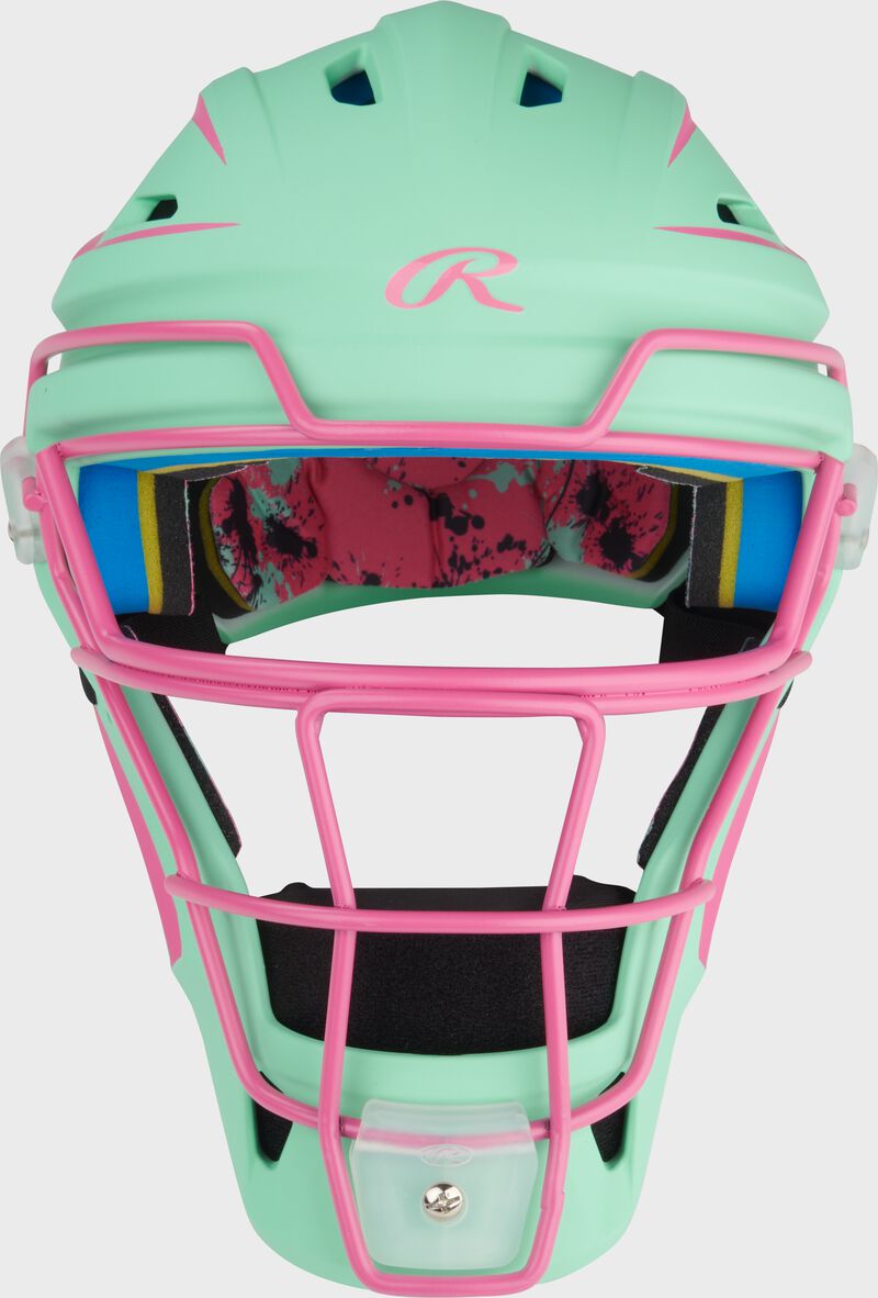 Limited Edition Mach Splatter Catcher's Gear Set, Mint/Pink, Intermediate