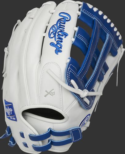 Liberty Advanced Color Series 13-Inch Outfield Glove White/Royal