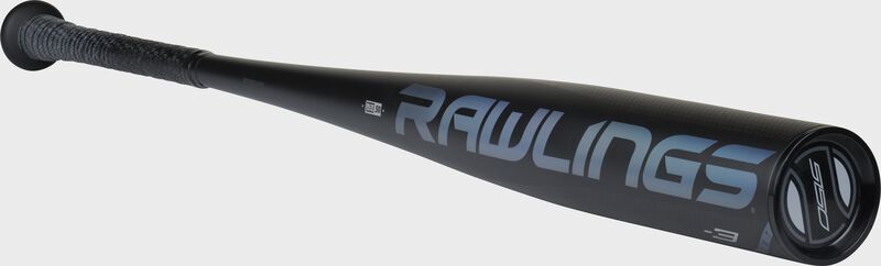 3/4 angle view of a 2021 5150 BBCOR -3 bat - SKU: BB153