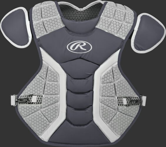 A graphite/grey CPPRO Pro Preferred adult chest protector