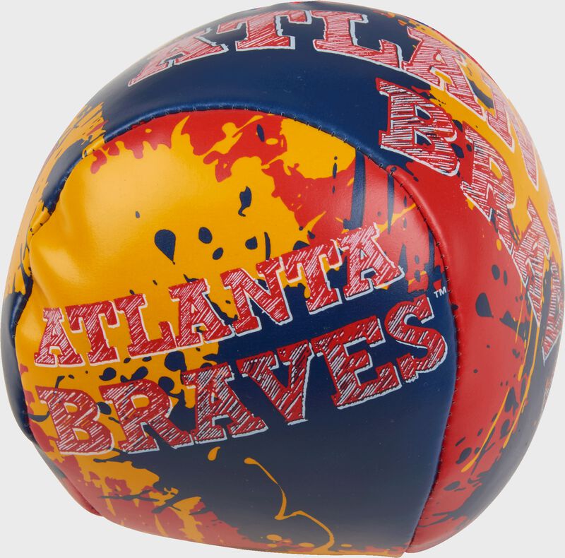MLB Atlanta Braves Quick Toss 4" Softee Baseball