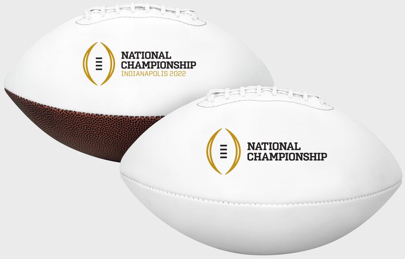 2022 College Football National Championship Full Sized Football loading=