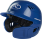 Front left-side view of Royal R16 Reverse Clear Coat Batting Helmet | Junior & Senior - SKU: RSGR6R00 image number null
