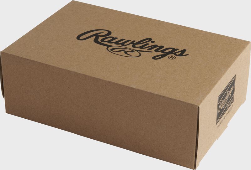 A Rawlings box designed to hold 3 baseballs - SKU: PMBBPK6