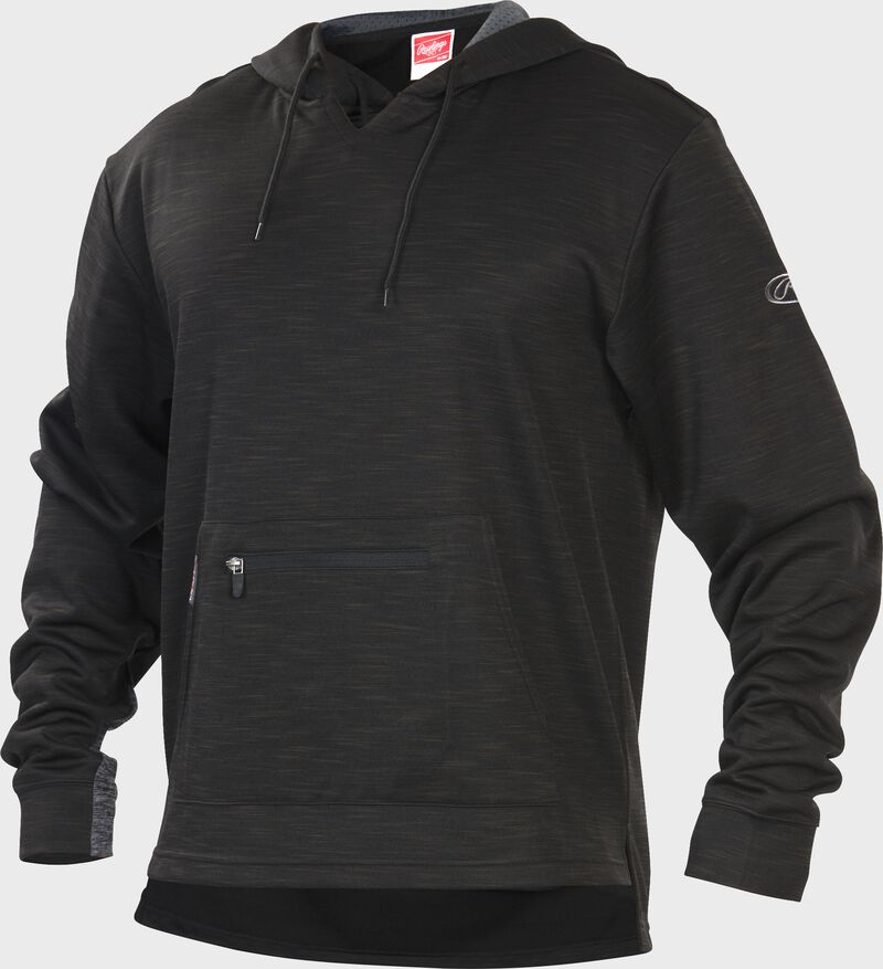 PFH2 Black Rawlings performance fleece hoodie