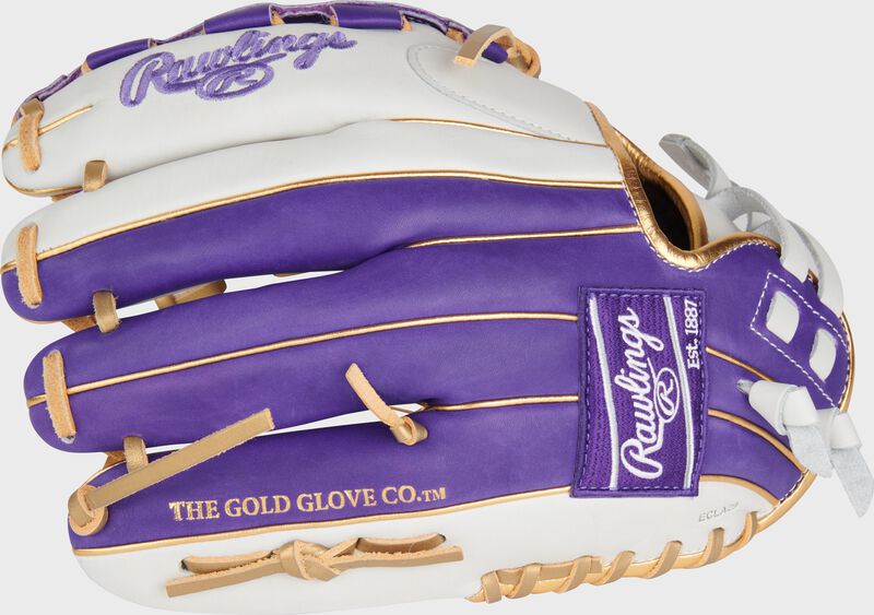 Liberty Advanced Color Series 12 in Fastpitch Glove, White/Purple, Right