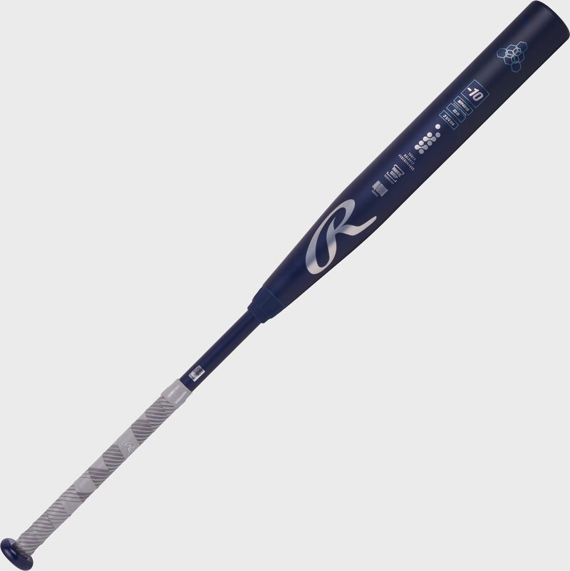 Secondary image of a navy Rawlings Mantra -10 fastpitch bat