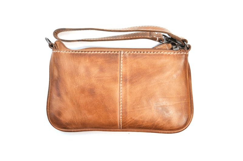 Baseball Stitch Wristlet