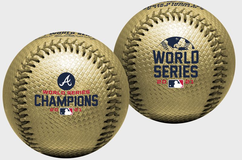 World Champion Braves Unveil Gold Caps, Jerseys for Opening Day