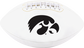 White NCAA Iowa Hawkeyes Football With Team Logo SKU #05733075122 image number null