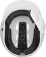 Inside view of White R16 Reverse Matte Batting Helmet | Junior & Senior - SKU: R6R07 image number null