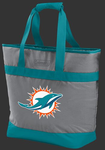 Rawlings Miami Dolphins 30 Can Tote Cooler In Team Colors With Team Logo On Front SKU #07571074111