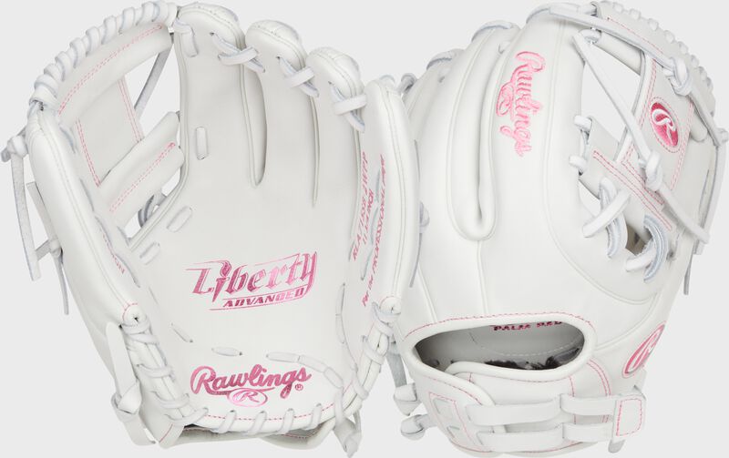 Liberty Advanced Color Series 11.75 in Infield Glove, White/Pink, Right