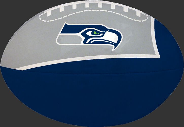 Navy and Grey NFL Seattle Seahawks Football With Team Logo SKU #07831085112