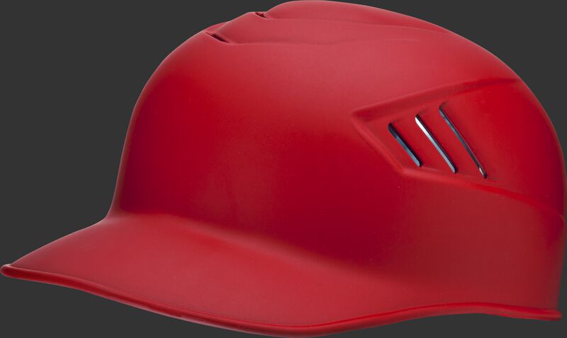 Adult Coolflo Base Coach Helmet Scarlet