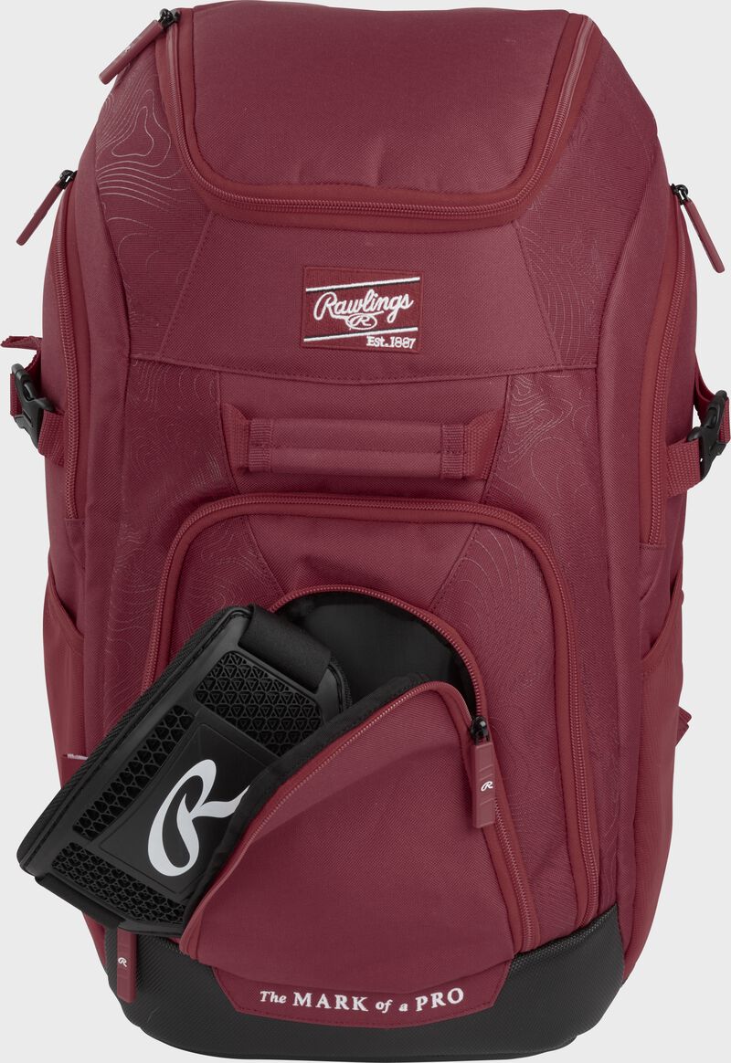 Franchise 2 Players Backpack, Maroon