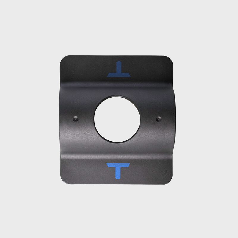 Top of a black Tanner Tees T-Weight loading=